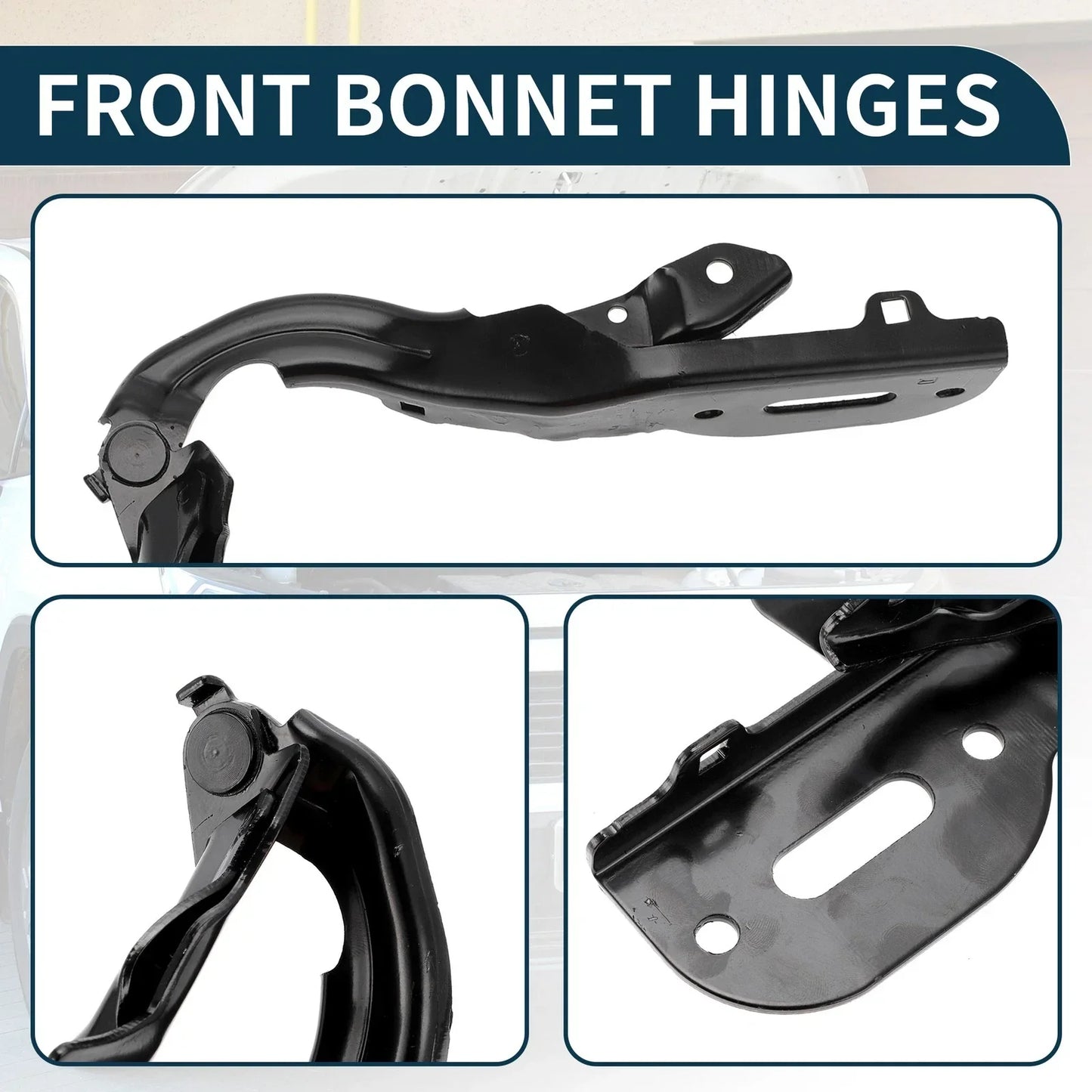 Hood Hinges for Honda Accord 2018-2022 Front Bonnet Bracket 1 Pair