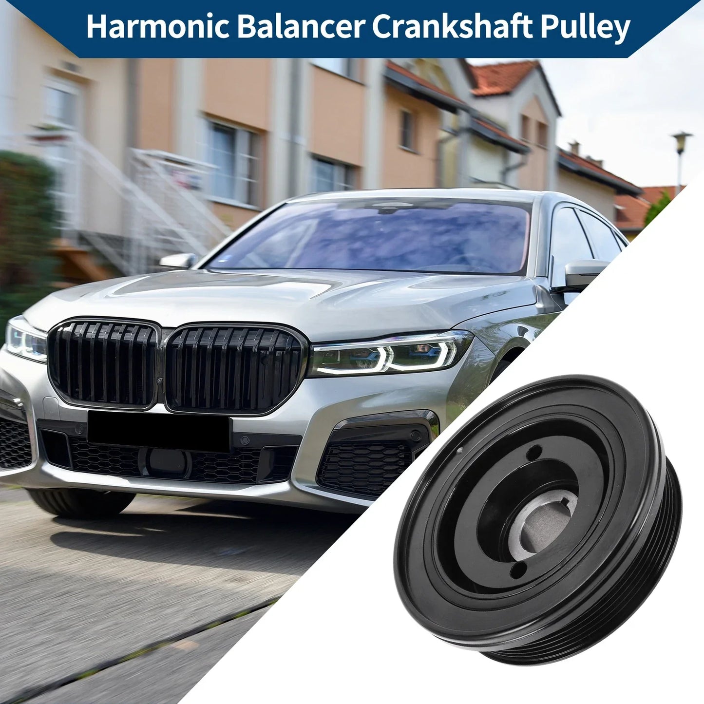 Harmonic Balancer Crank Pulley for Lexus LS460 6 Groove (2007-2017)