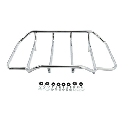 Chrome Trunk Luggage Rack for Harley Electra Street Road King Glide Touring