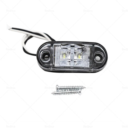 LED Side Marker Clearance Lights for Trailer Truck RV 12/24V