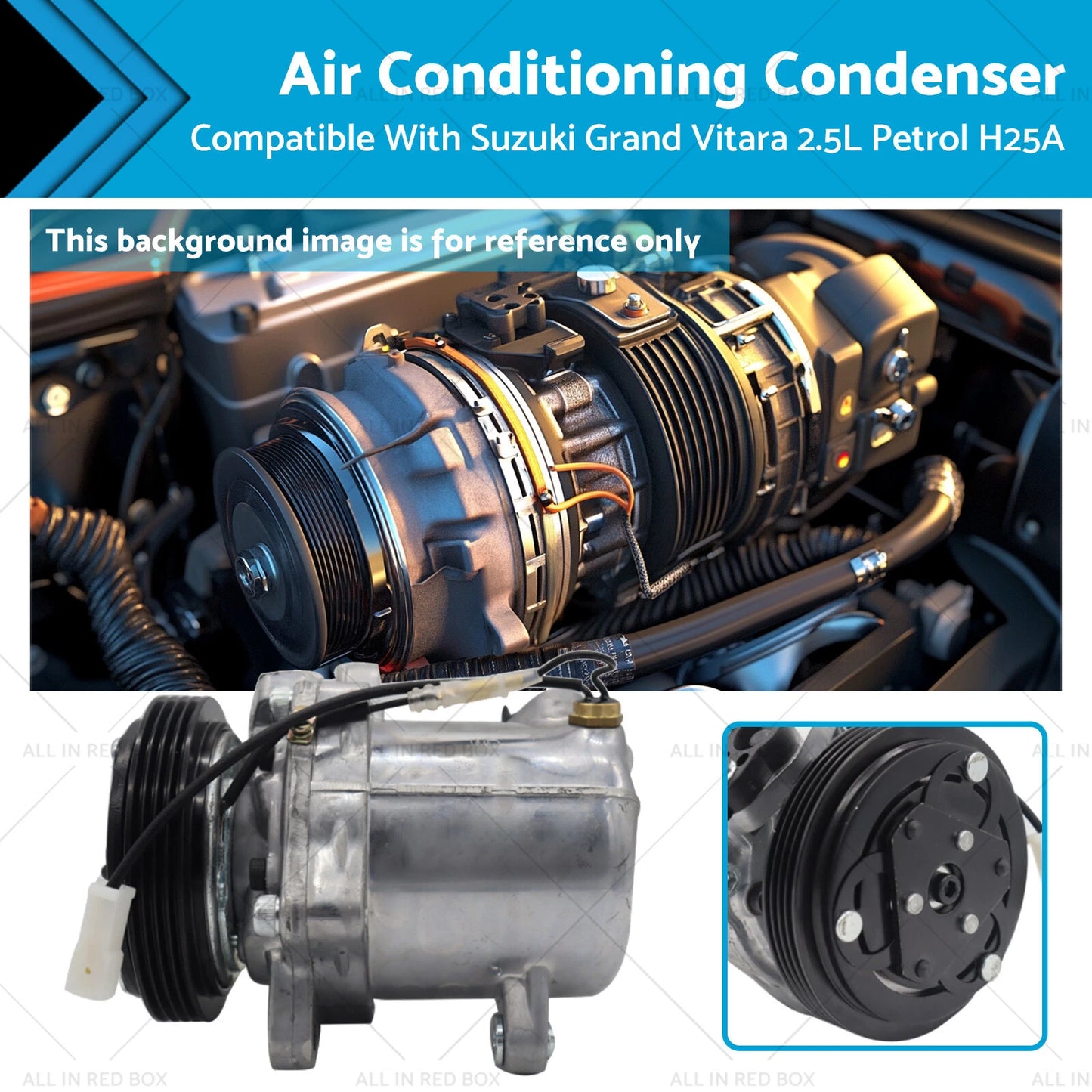 Air Con Compressor for Suzuki Grand Vitara 2.5L Petrol (1998-2005)