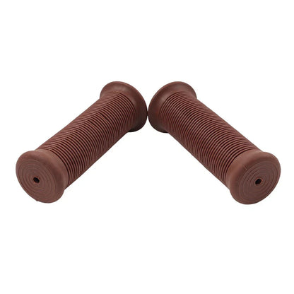 Universal 7/8" 22MM Dark Brown Handlebar Grips for Scooter Bicycle