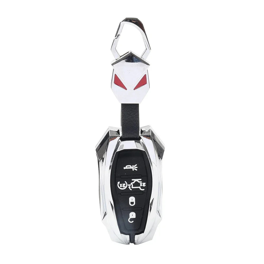 Remote Key Shell Case 1 x Silver for Dodge Ram 1500 Pickup (2019-2023)