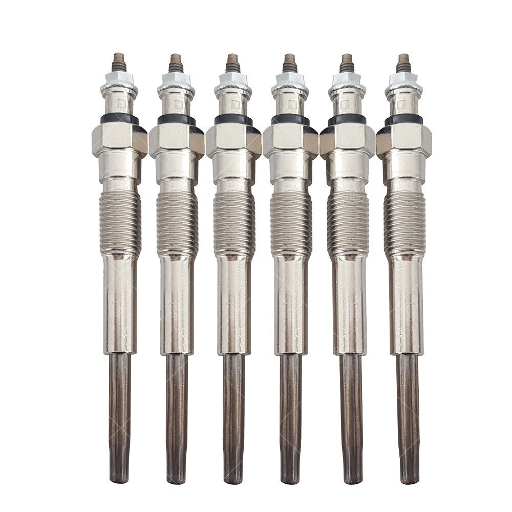 6x Glow Plugs for Toyota LandCruiser HZJ75 HZJ79 HZJ105 4.2D 1HZ (98-07)