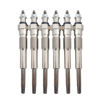 6x Glow Plugs for Toyota LandCruiser HZJ75 HZJ79 HZJ105 4.2D 1HZ (98-07)