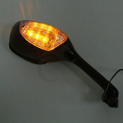 LED Turn Signal Side View Mirrors for Suzuki GSXR600 GSXR750 (2006-2025)