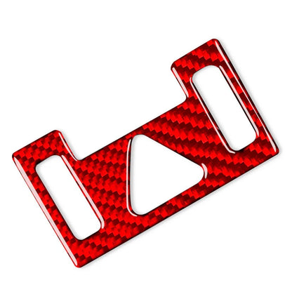 Mergency Light Button Frame Trim for Kia K3 Forte (2019-2021) Carbon Fiber Red