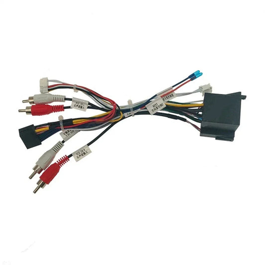 16Pin DVD Player Wiring Harness with Canbus for Fiat Bravo Doblo 500L