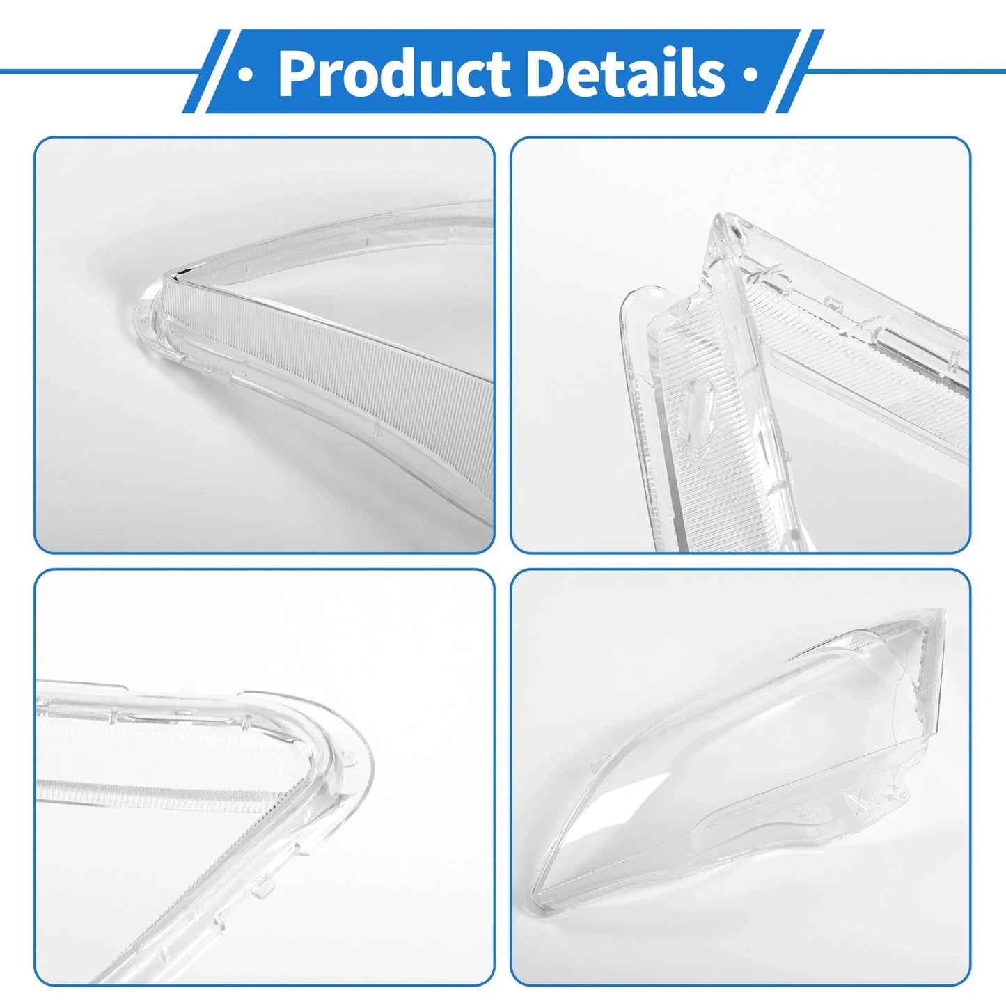 Car Front Left Headlight Lens Cover for Honda CR-V (2007-2011)