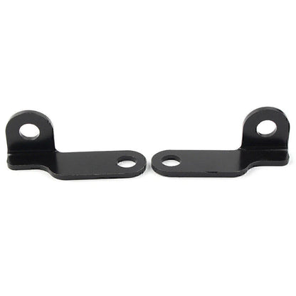 Black Fork Clamp Turn Signal Light Mounts for Harley Motorcycle