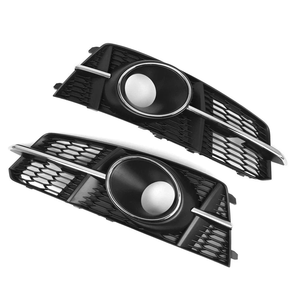 Fog Light Grille for Audi A6 S6 C7 2016-2018 ()