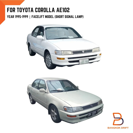 Amber Front Bumper Signal Light for Toyota Corolla AE102 E102 (1995-1999)