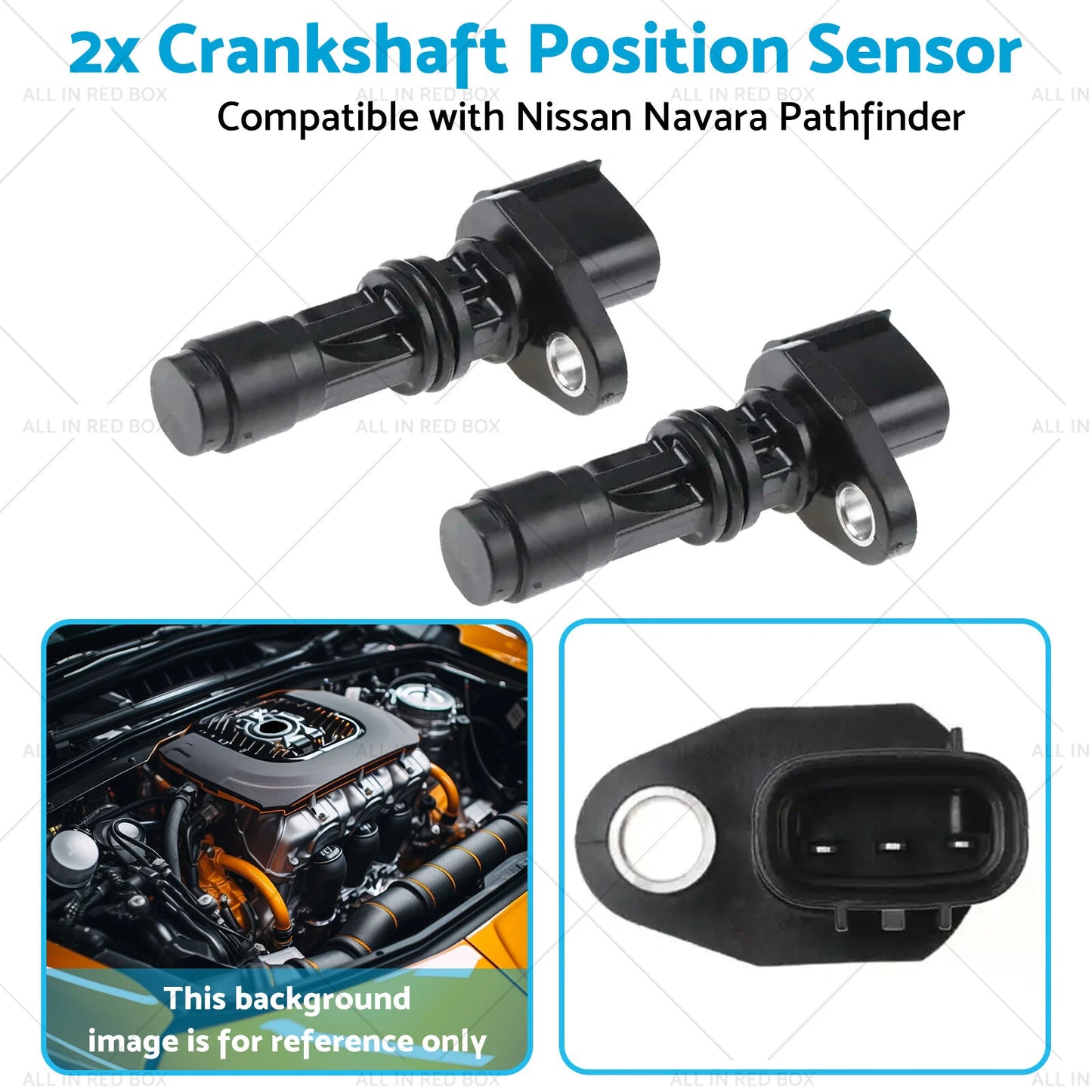 Crankshaft Position Sensor for Nissan Navara D40, Pathfinder R51 (2005-2015)