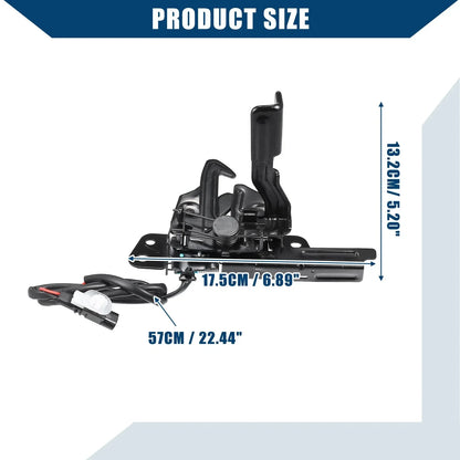 Hood Lock Latch for Hyundai Elantra 2016-2018 Durable Metal Black