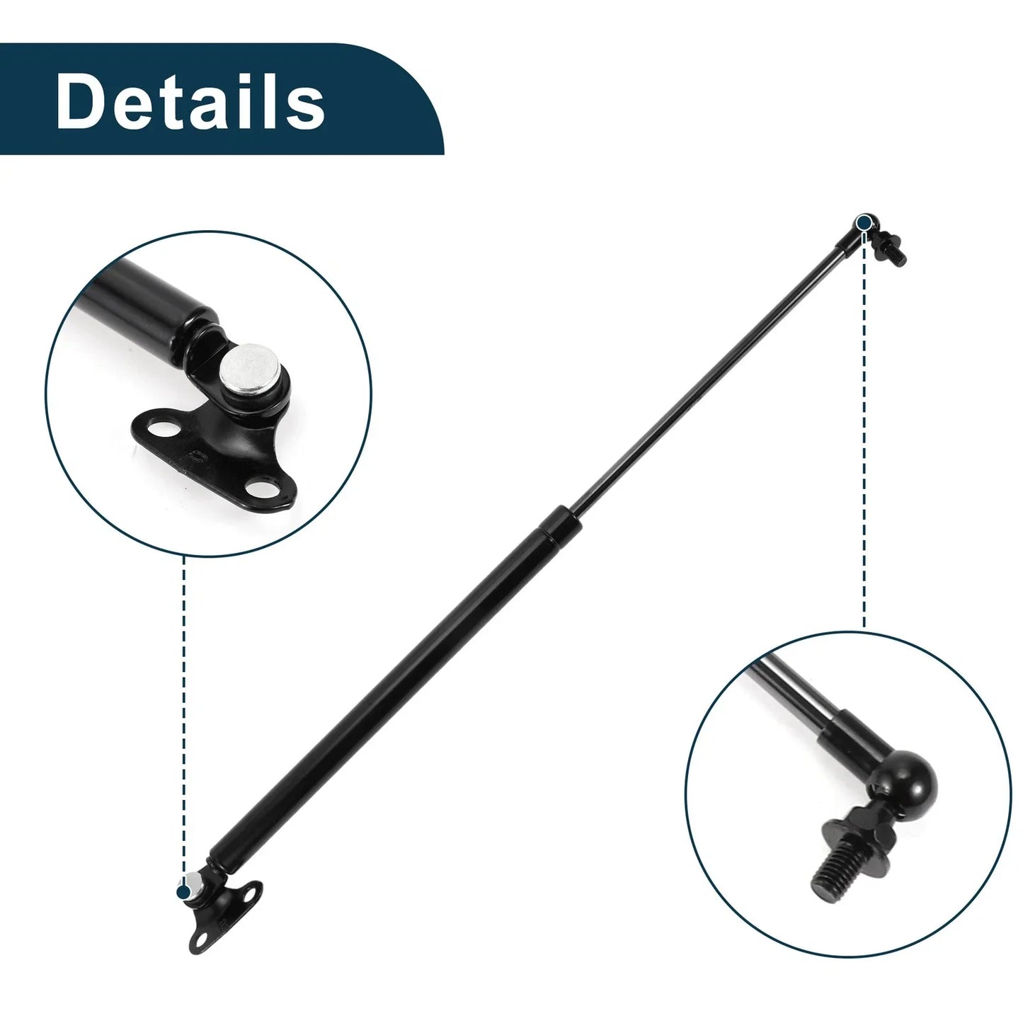 Lift Supports for Toyota Land Cruiser (2008-2021) - Front Hood & Rear Hatch Struts