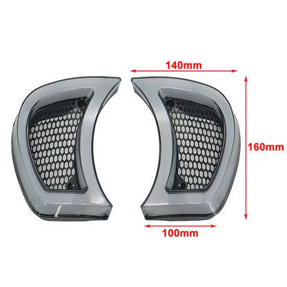 Tracer Headlight Vent Accent LED Indicator Lights for Harley Road Glide (2015-2023)