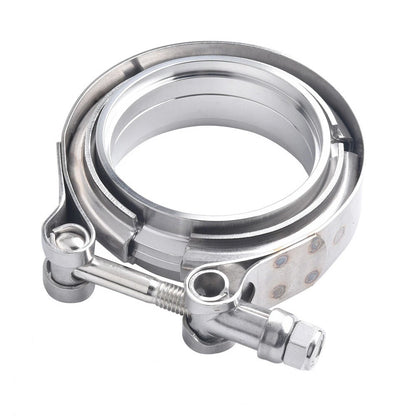 2.5" Stainless Steel V-Band Clamp for Exhaust Downpipe (Fits Various Models)