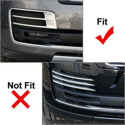 Front Bumper Fog Light Grill Molding Trim Right for Land Rover Range Rover (18-22)