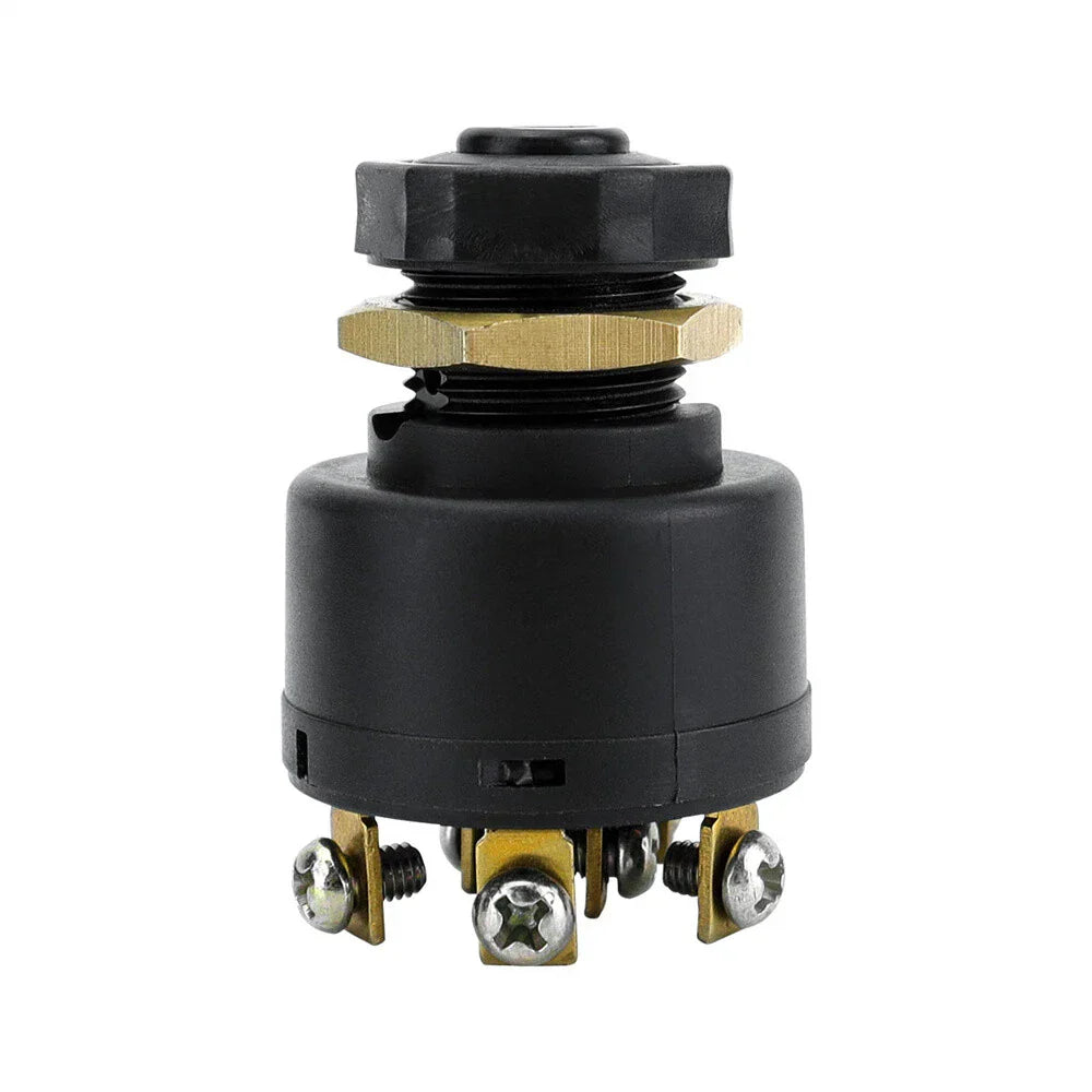 3 Position Outboard Ignition Start Switch with 6 Terminals for Boats