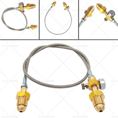 Refill Station Transfer Adaptor Hose for BS 341 No. 3 Argon Cylinder