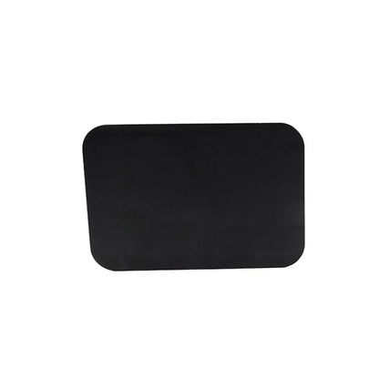 2.5mm Aluminum Black License Plate for Motorcycle DIY