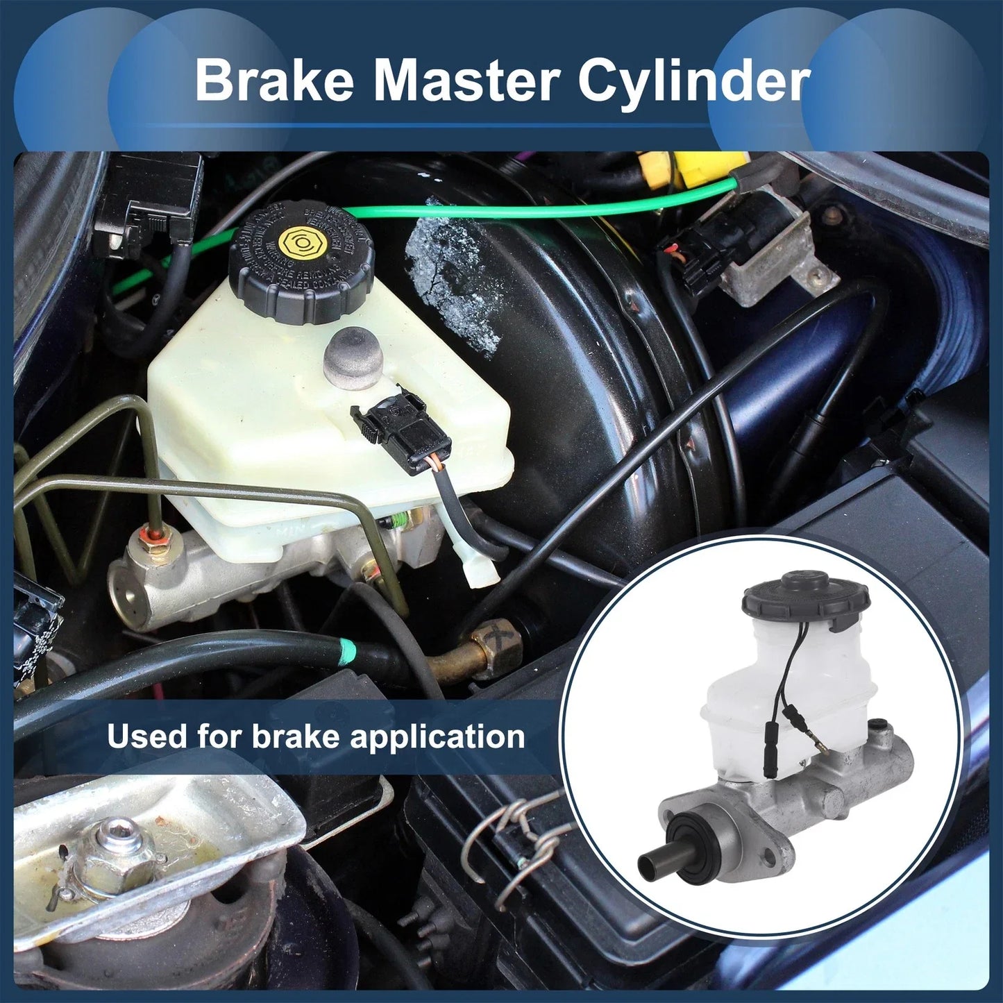 Brake Master Cylinder with Reservoir for Honda CR-V (1998)