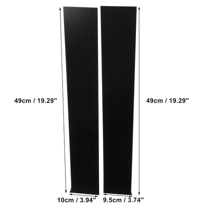 4 x Car Door Cover Trim Pillar Post Stickers for Dodge Ram (2010-2023)