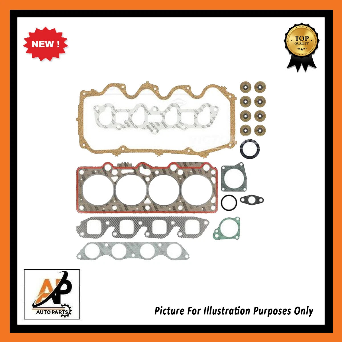 Head Gasket Set Replacement for Ford Fiesta Turbo XR2i 1.6 (2003–2008)