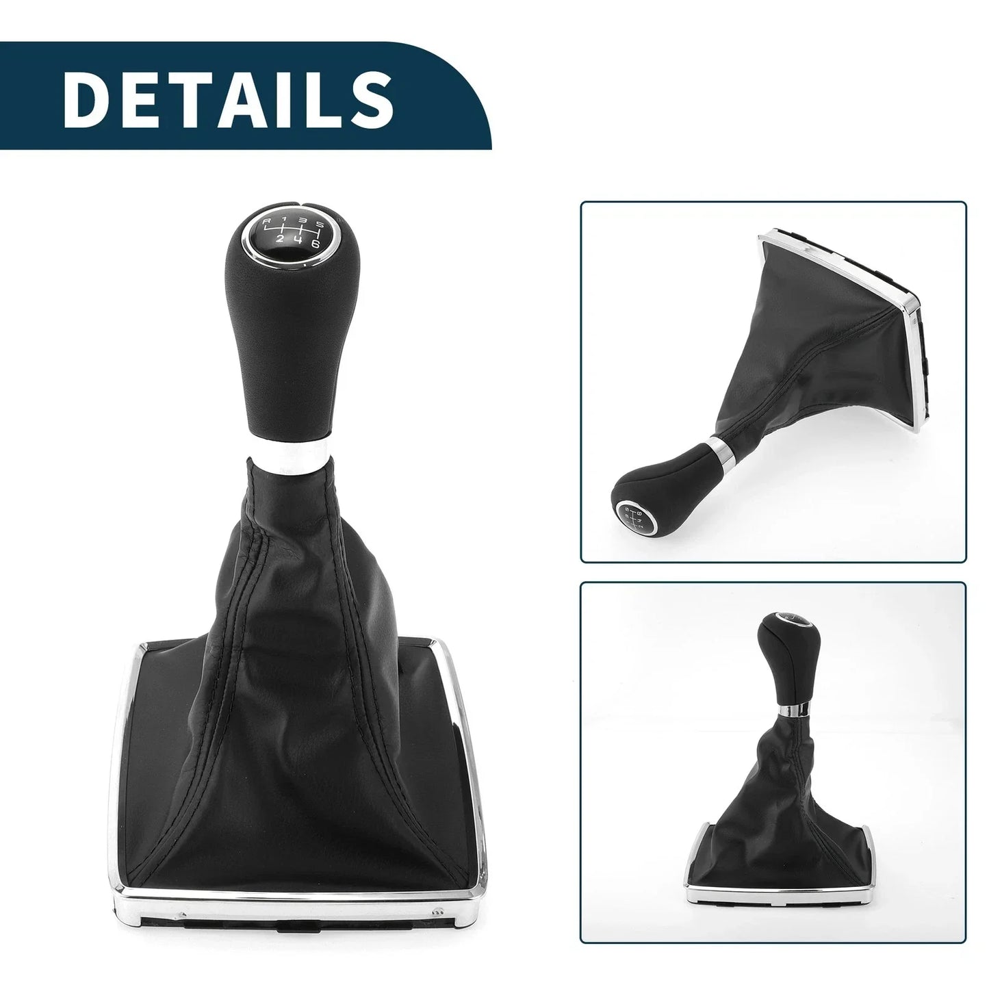 6 Speed Manual Gear Shift Knob & Cover for Mercedes-Benz C-Class (2007-2023)
