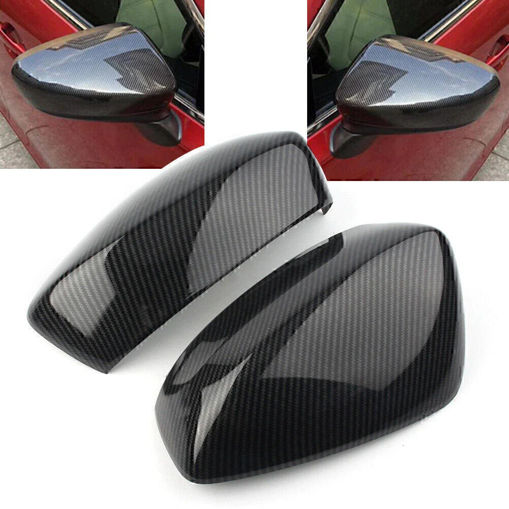 ABS Carbon Fiber Side Mirror Covers for Mazda 3 Axela (2014-2016)