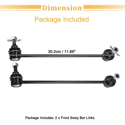 2 x Front Stabilizer Sway Bar Links for Mercedes-Benz C230 C240 C280 C320