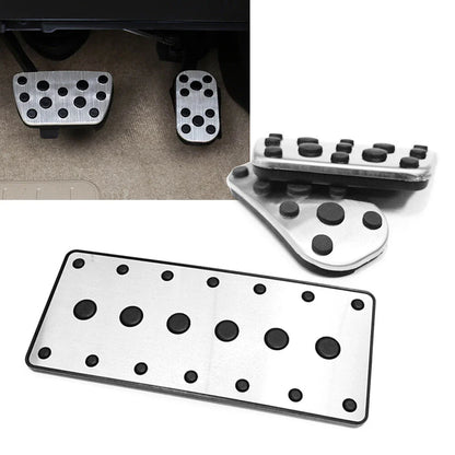 Foot Rest Brake Gas Pedal Covers for Toyota Land Cruiser Prado (2010-2022)