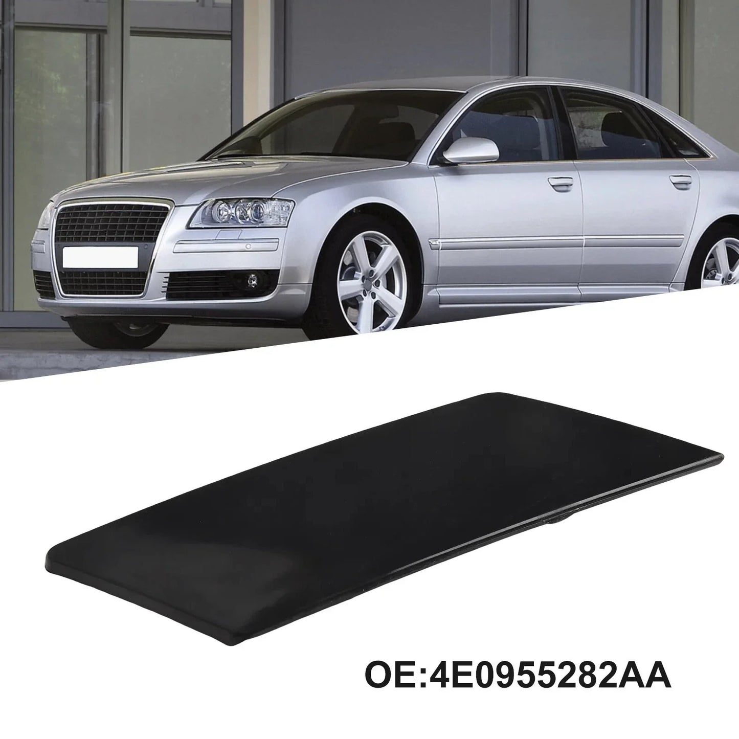 Headlight Water Spray Cover Right Side for A8 D3 S8 (2003–2009)