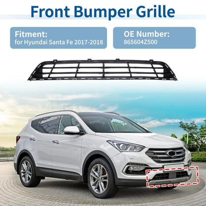 Lower Front Bumper Grille for Hyundai Santa Fe (2017-2018)