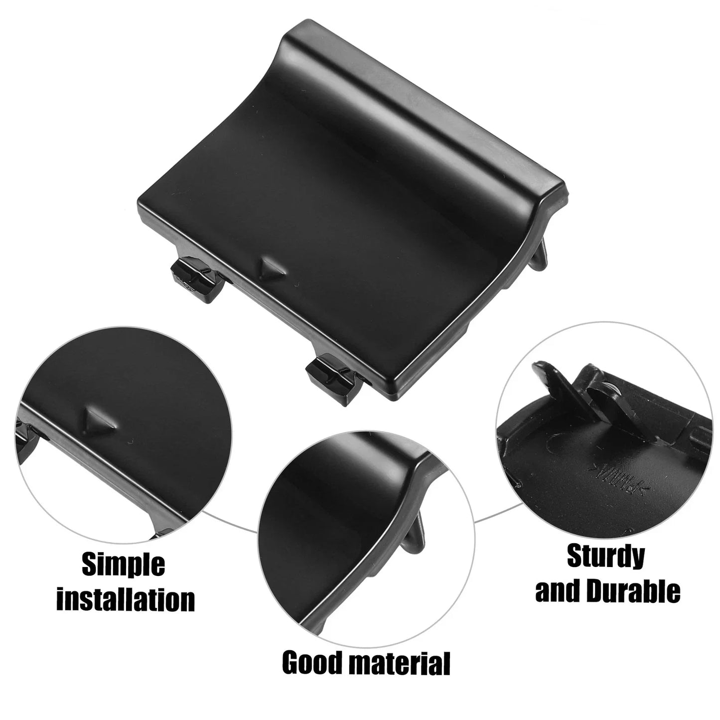 Rear Bumper Tow Hook Cover for Mercedes-Benz CLA 250 4Matic (2014-2019)