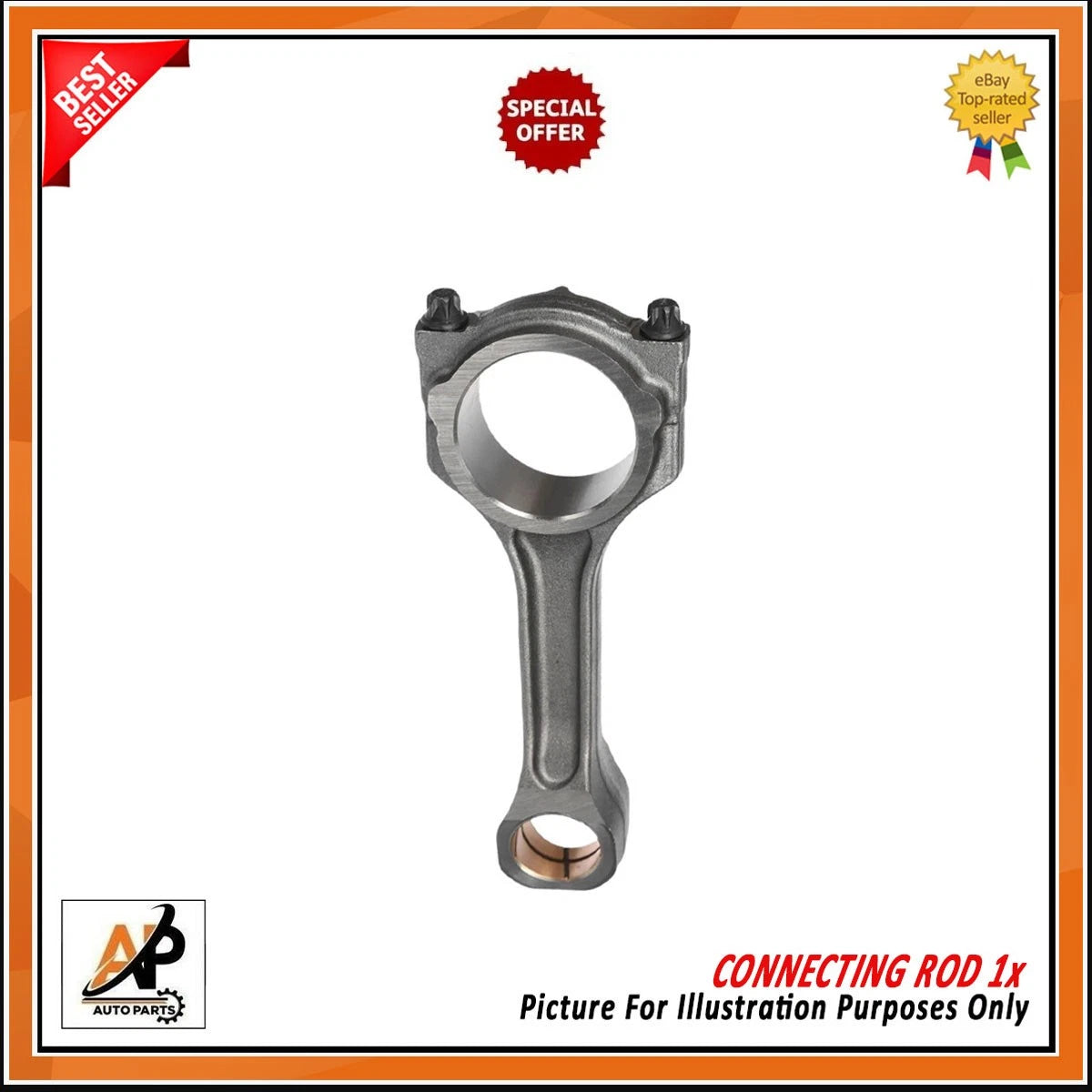 Connecting Rod Front Heavy Duty Replacement for Ford Transit Platform 2.2 TDCi (2014–2019)