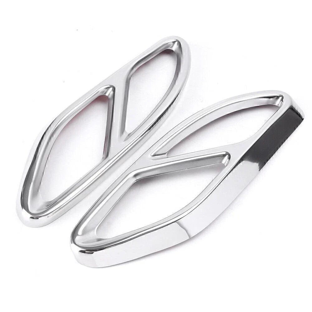 Rear Cylinder Exhaust Pipe Covers for Mercedes Benz E-Class (2014-2020)
