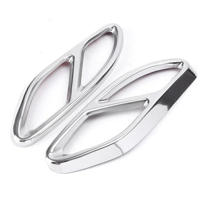 Rear Cylinder Exhaust Pipe Covers for Mercedes Benz E-Class (2014-2020)