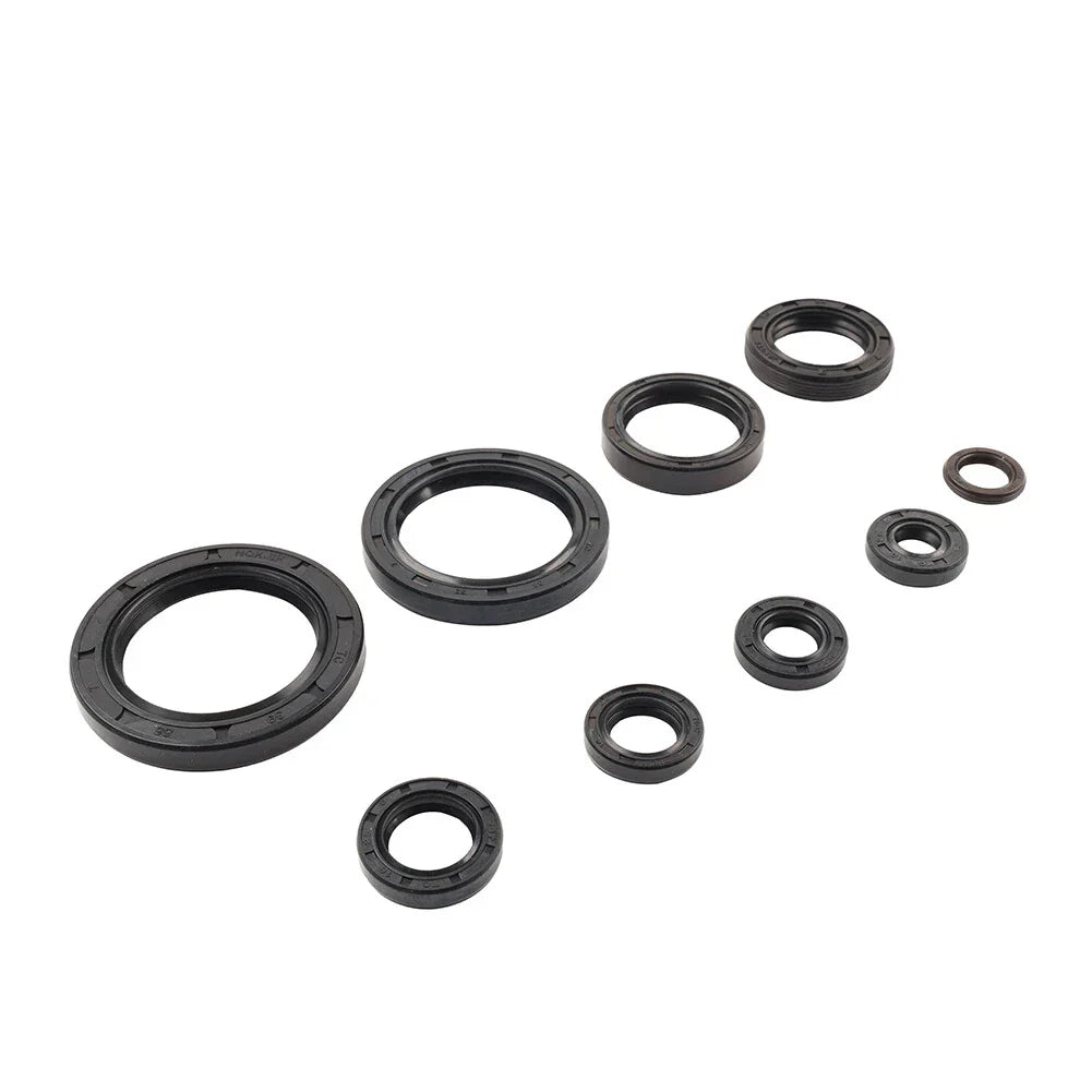9 x Engine Oil Seal Kit for Honda CRF250R (2010-2017)