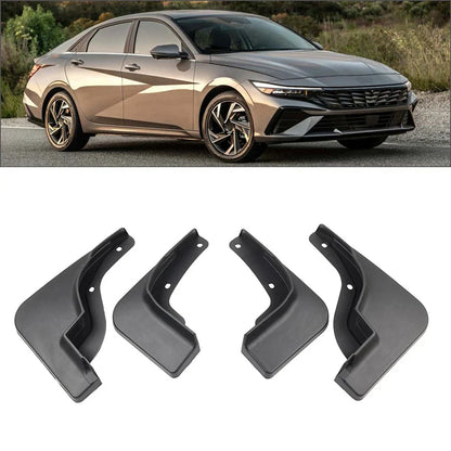 Mud Flaps Splash Guards for Hyundai Elantra Sedan (2023-2024)