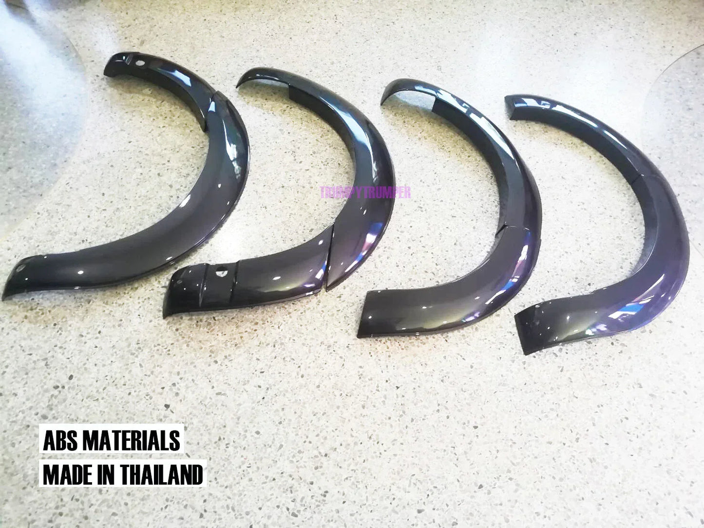 Meteor Grey 42A Fender Flares for Ford Everest UAII SUV (2018-2021)