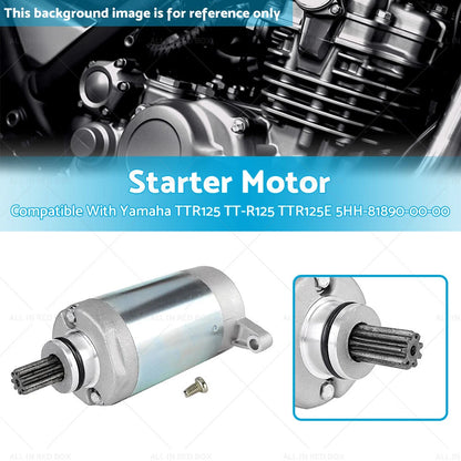 Starter Motor Assembly for Yamaha TTR125 TTR125E XT125R