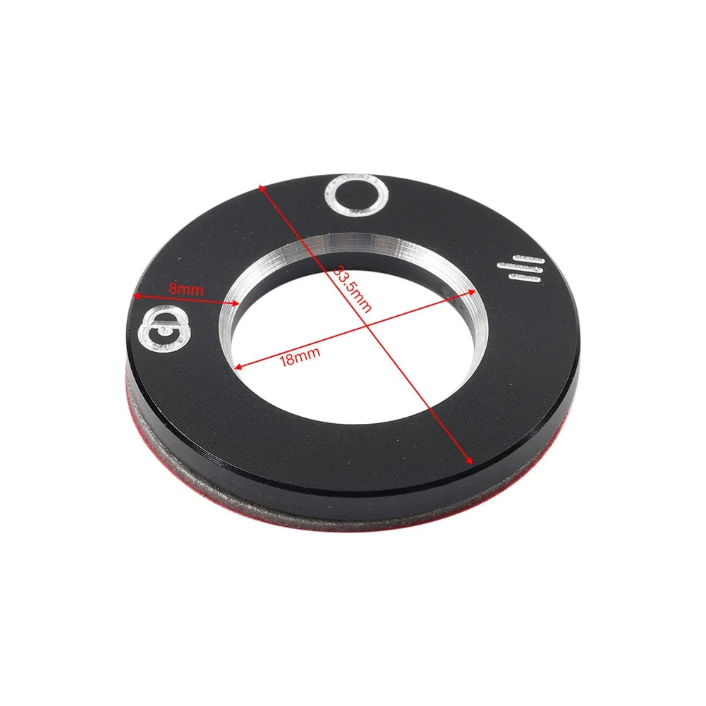 Ignition Switch Lock Trim Ring Cover Silver for Vespa LX LXV S ET4 GTS GTV (2006-2023)