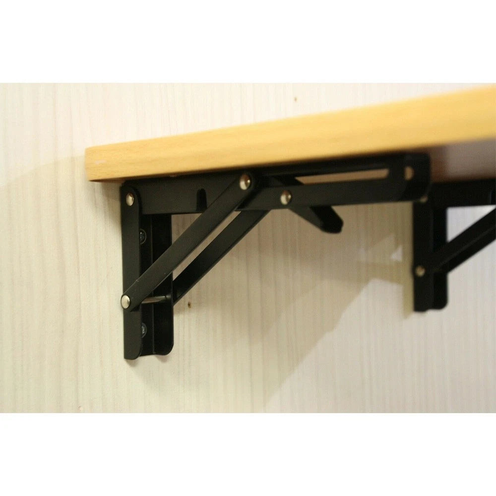Heavy Duty 8" Stainless Steel Folding Table Brackets for Bench