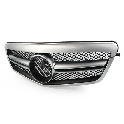 Chrome Front Upper Bumper Mesh Grille for Mercedes E-Class W212 (2010-2013)