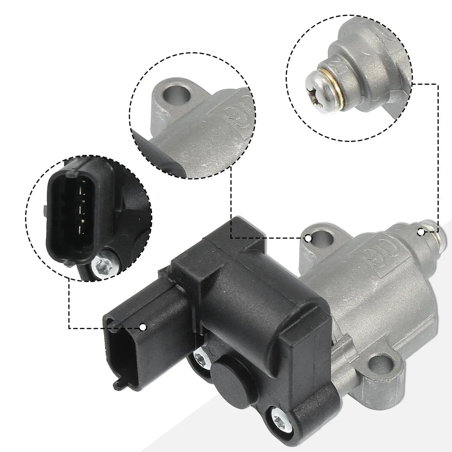 Idle Air Control Valve for Kia Hyundai 2003-2010 (2 x IACV)