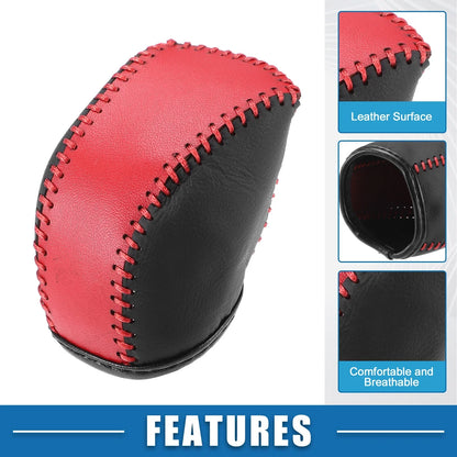 Gear Shift Lever Cover for Lexus NX 250 2022-2023 Black Red Interior Trim