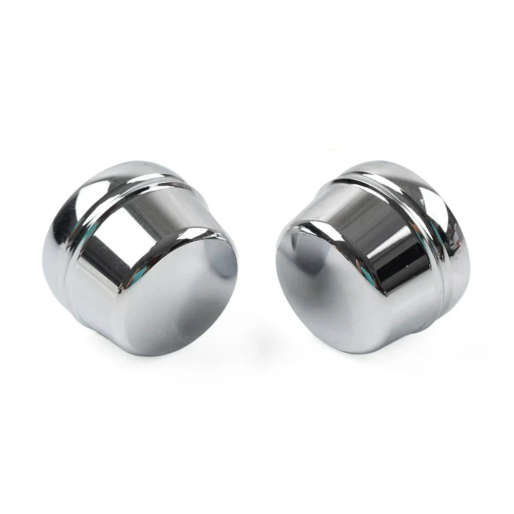 Front Axle Cap Nut Covers for Harley Touring Road King Electra Glide (2000-07)
