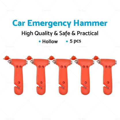 5x Emergency Safety Hammer Breaker Cutter for Car Window Glass Tool