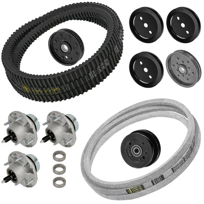 Deck Spindle Pulley Belt Replacement for John Deere LX200 GT225 (1984–2018)